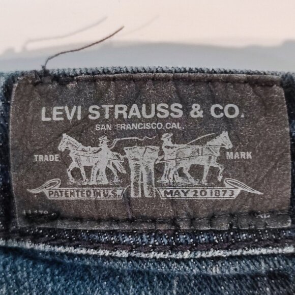 Levi's jeans regular denim blue girls size 8 - Picture 5 of 13